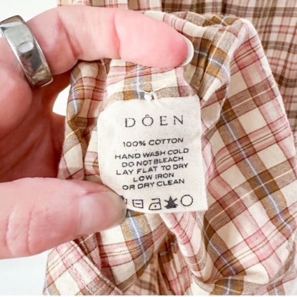 Doen Leda Dress Mini The Austen Plaid Size
Small NWT - Picture 3 of 9